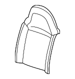 5L5Z1364416CAB - Body: Seat Back Cover for Ford: Ranger Image
