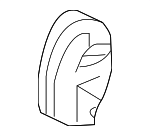 28780C1300 - Exhaust: Rear Hanger Insulator for Kia: Forte, Optima, Sportage Image