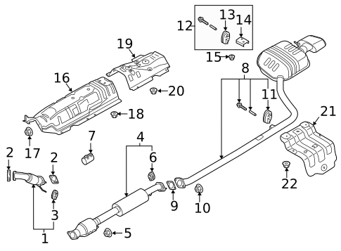 Exhaust Components for 2016 Kia Optima #0