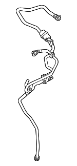 94611002055 - : Evaporative Emissions System Lines for Porsche: Cayenne Image
