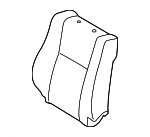 710740C410B2 - Body: Seat Back Cover for Toyota Image