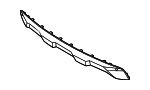 86671R5AA0 - Body: Molding for Kia Image