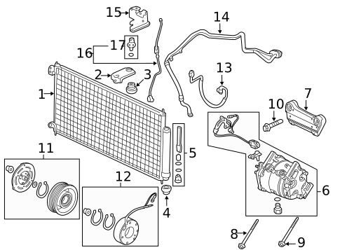 Switches & Sensors for 2005 Acura TSX #0