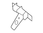 51117478846 - Body: Bumper Bracket for BMW Image