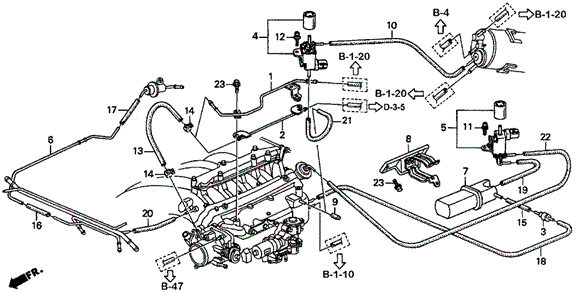 Install Pipe - Tubing for 1997 Acura TL #0