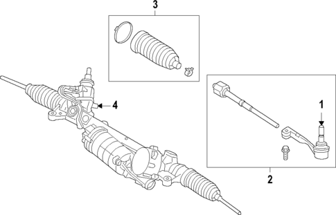 Steering Gear & Linkage for 2024 BMW M340i xDrive #1