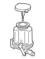 4436060321 - Steering: Reservoir for Toyota: 4Runner, FJ Cruiser Image