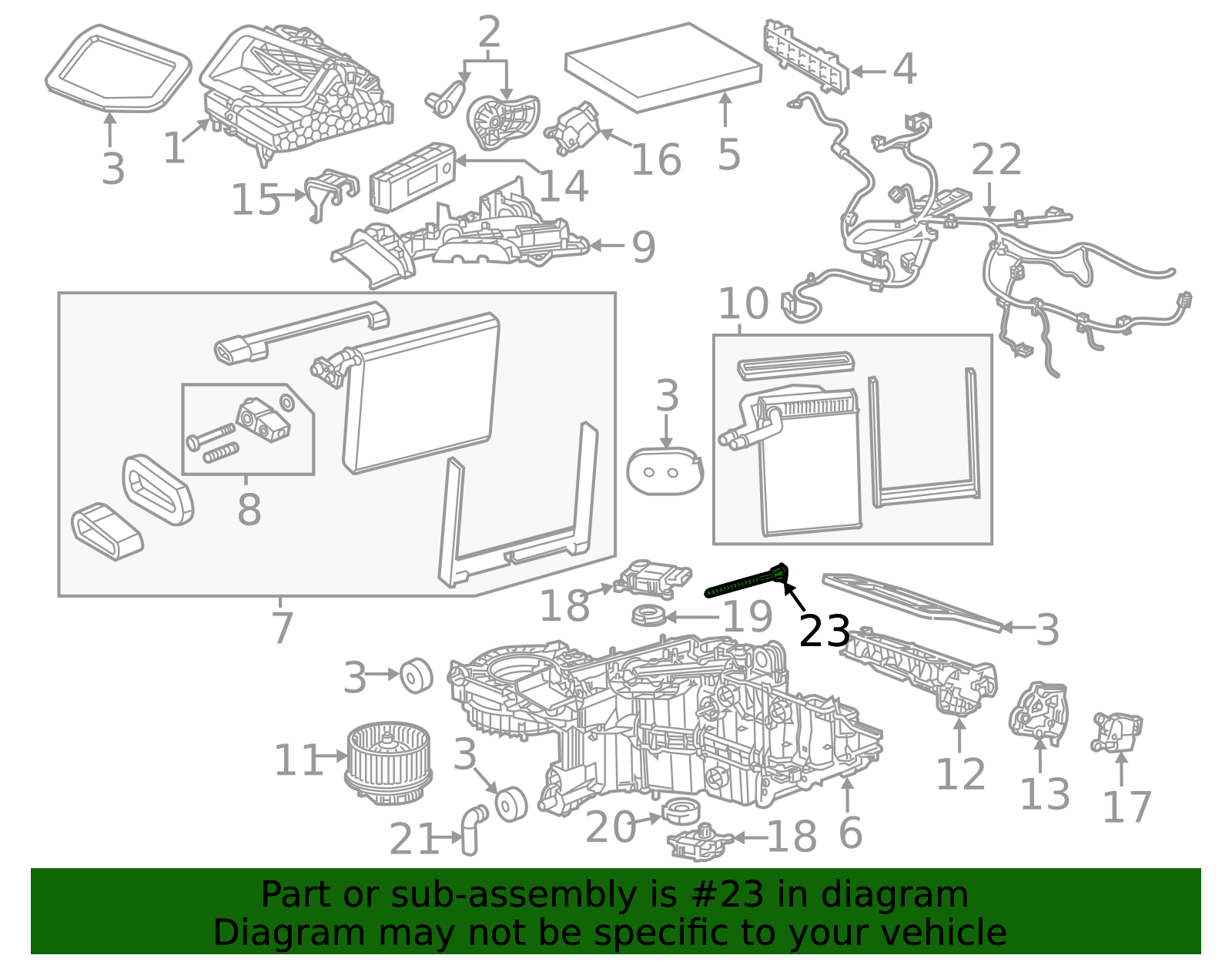 23154698 - High-Quality Air Conditioning Evaporator Temperature Sensor ...
