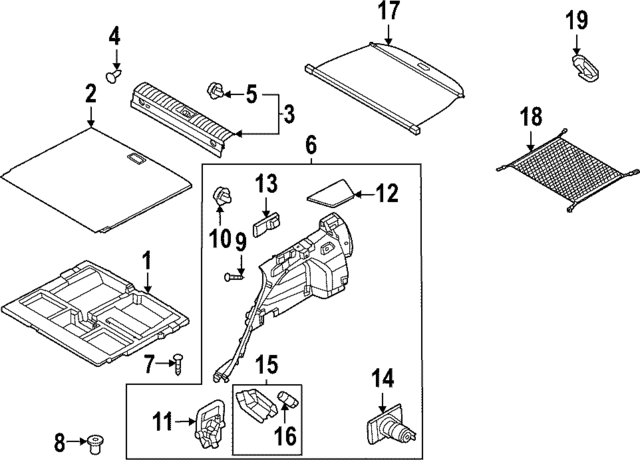 85940N9000NNB - : Cargo Cover for Hyundai Image