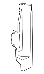 19025RNAA00 - Cooling System: Side Baffle for Honda: Civic Image