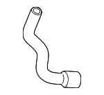 19504RMX000 - Cooling System: Lower Hose for Honda: Civic Image