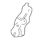 4865750040 - Suspension: Control Arm Bracket for Lexus: LS500, LS500h Image