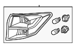 33500TX4A01 - Electrical: Tail Lamp Assembly for Acura: RDX Image