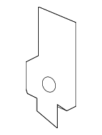 1K0820769F - HVAC: Bracket for Volkswagen: GTI, R32, Rabbit Image