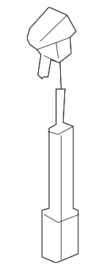 31301827 - Body: Windshield Hood Nozzle for Volvo Image