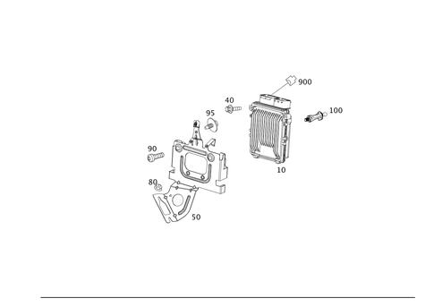 Engine Control Unit for 2014 Mercedes-Benz GLK250 #0