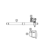5085868AD - All Wheel Drive; Differential and Drive Line: Heat Shield for Mopar Image