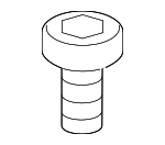 N90930201 - Body: Center Cover Screw for Audi: A5 Quattro, A8 Quattro, e-tron GT, Q3, R8, RS5, S5, S8, TT Quattro, TT RS Quattro, TTS Quattro Image