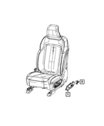 68518921AB - Electrical: Power Seat Switch, Left for Mopar Image