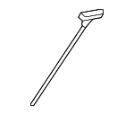 3W3Z6750AA - Engine: Dipstick for Ford Image