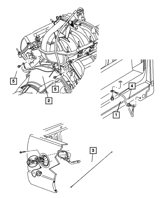 6505815AA - Electrical: Hex Flange Head Screw for Mopar Image image