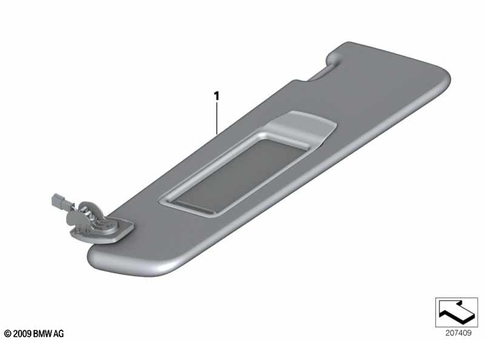 Interior Body Trim Panel for 2014 BMW Hybrid 5 #2