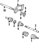 4237632 - : Bearing Housing for Saab: 900 Image
