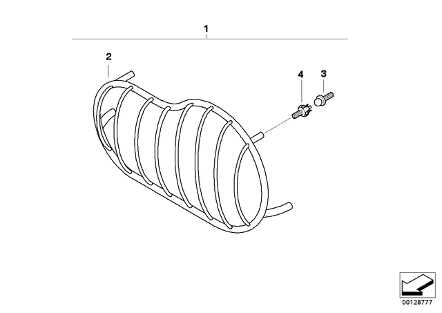 51167655592 - Lights: Locking Pin -  for BMW-Motorrad Image