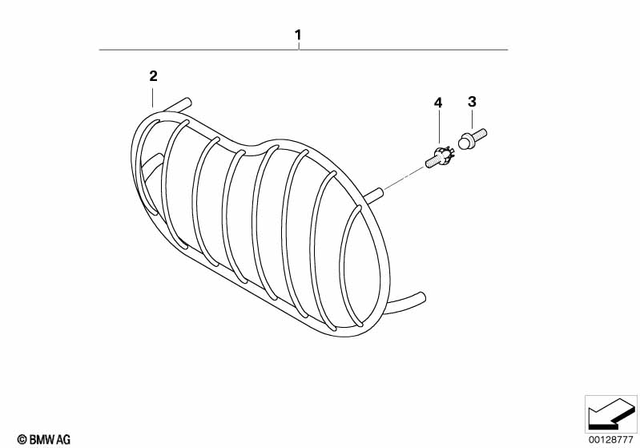 51167655592 - Lights: Locking Pin -  for BMW-Motorrad Image