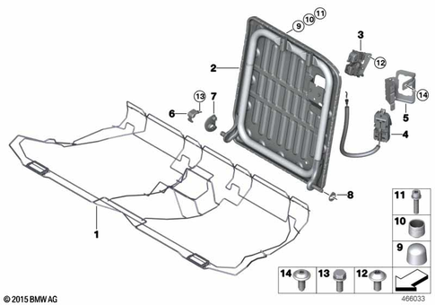 Rear Seat for 2020 Mini Cooper S #1