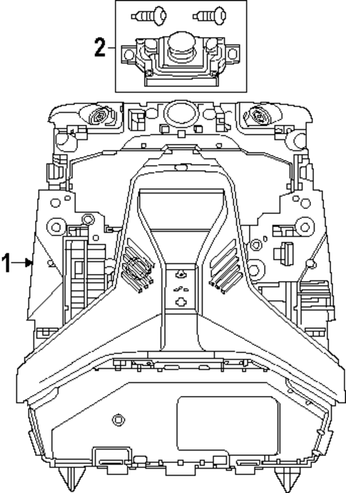 Overhead Console for 2024 BMW X2 #0