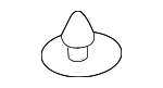 9132667 - Body: Bumper Cover Retainer for GM Image