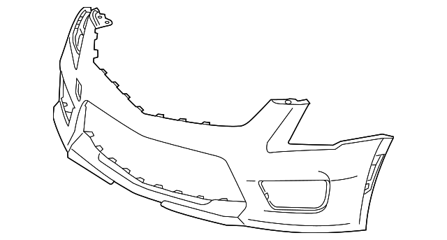 2016-2019 Cadillac ATS Front Upper Bumper Cover 23282327 GM ...