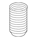 31451583 - Suspension: Suspension Strut Bellows for Volvo Image