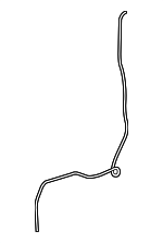 1K0201931R - : Breather Tube for Volkswagen: Jetta Image