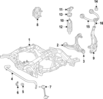 68507106AA - Suspension: Coil Spring for Dodge: Durango Image