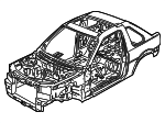 AAB490340 - Body: Body Assembly for Land Rover: Freelander Image