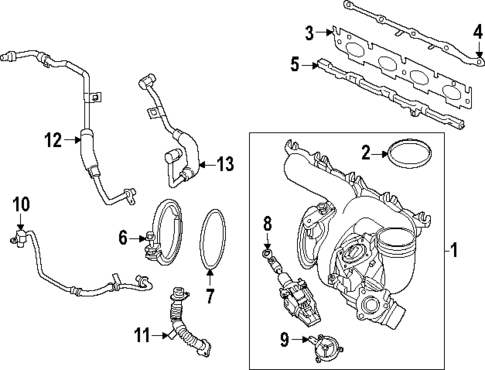 Turbocharger & Components for 2025 Mini Countryman #0