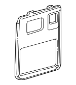 F2UZ1545221AAK - Body: Rear Door Trim for Ford: E-150 Econoline, E-150 Econoline Club Wagon, E-250 Econoline, E-350 Econoline, E-350 Econoline Club Wagon, Econoline Super Duty Image