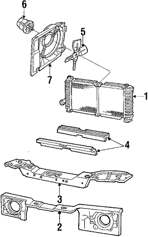 Fan for 1985 Ford Escort #0