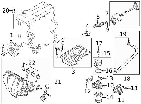 Engine Parts for 2014 Mazda 5 #0