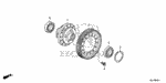 412005CD003 - Transmission - Manual: DIFFERENTIAL ASSY., HELICAL LIMITED SLIP for Honda Image