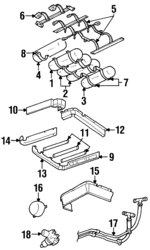 4682832 - Fuel System: Fuel Tank for Chrysler: Town &amp; Country | Dodge: Caravan, Grand Caravan Image