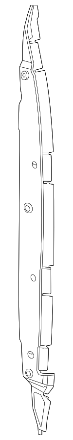 95C854777OK1 - Body: Fender Insulator for Porsche: Macan Image