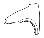 95C821102BYGRV - : Wing Primed for Porsche Image