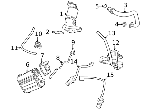 Powertrain Control for 2011 Ram Dakota #1