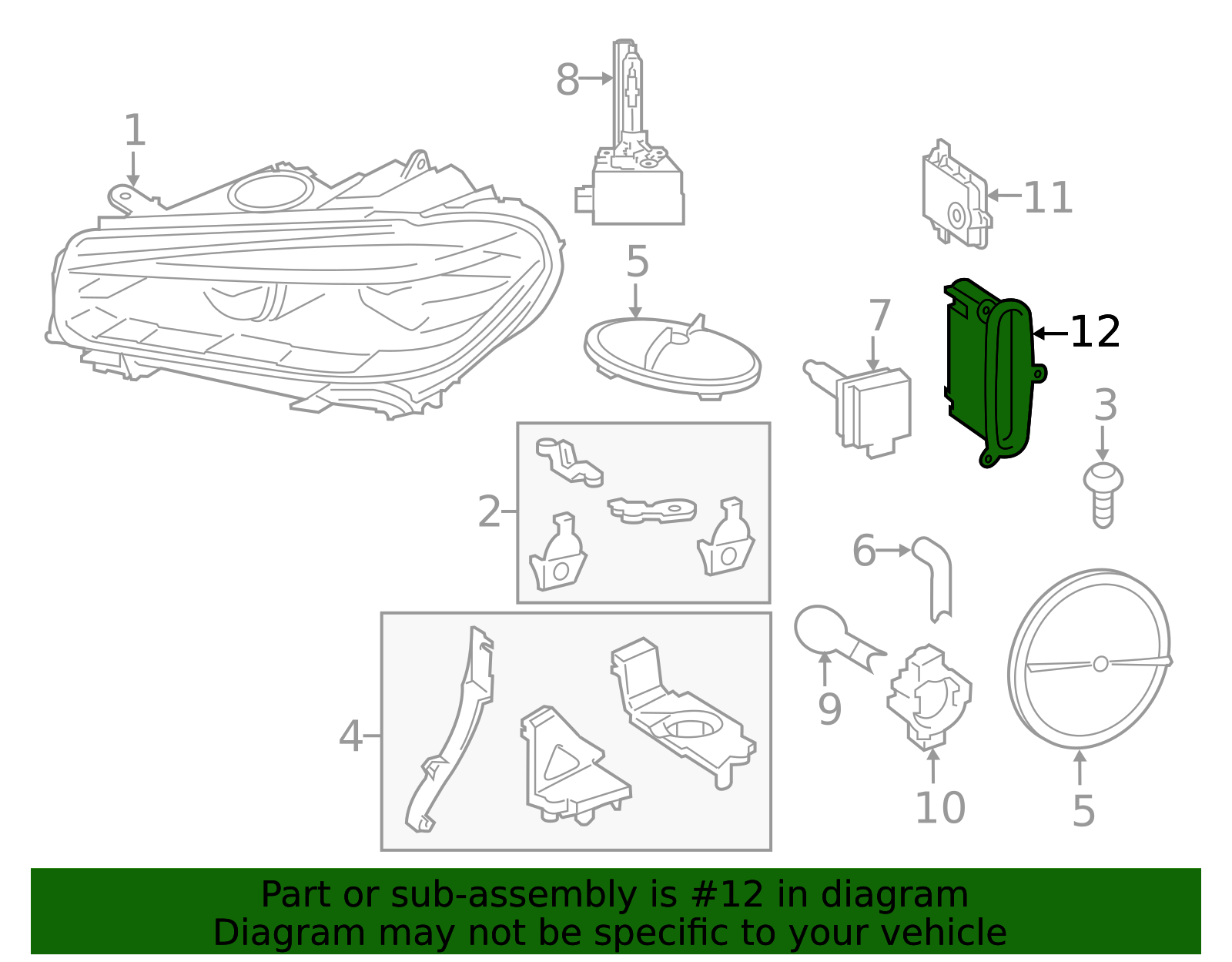 63117440879 - 2014-2019 BMW Control Module (63-11-7-440-879) | BMW