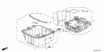 1B851RBJ300 - Electrical/Exhaust/Heater/Fuel: CUSHION, IPU CASE for Honda Image