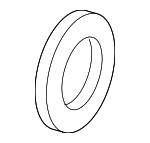 19305PLCA00 - Cooling System: Thermostat Gasket for Honda: Accord, Civic, Civic del Sol, CR-V, CR-Z, CRX, Fit, HR-V, Insight, Odyssey, Prelude Image