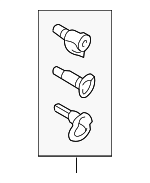 5Q0898001 - HVAC: Lever for Audi: TT Quattro, TT RS Quattro, TTS Quattro Image